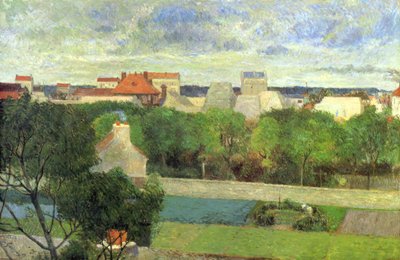Vegetable Farmers in Vaugirard by Paul Gauguin
